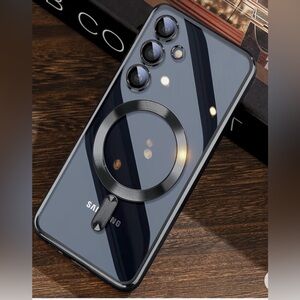 Samsung S24 case clear and Black NWT